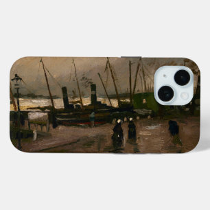 Coque Case-Mate iPhone Tempête portuaire des pêcheurs d'Amsterdam par Vin