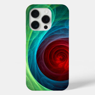 Coque Case-Mate iPhone Tempête rouge florale moderne motif de couleur abs
