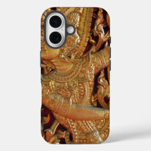 Coque Pour iPhone 16 Temple bouddhiste thaïlandais Détail