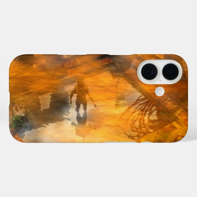 Coques Case-Mate iPhone TEMPLE D'EAU /HYPERION Science Fiction, Sci-Fi (Verso (horizontal))