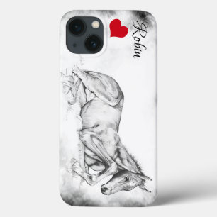 Case-Mate iPhone Case Temps calme avec le coeur rouge
