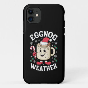 Case-Mate iPhone Case Temps de lait de poule Noël Noël rétro