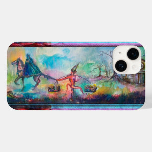 Coque Pour iPhone 14 TEMPTATION Chevalier foncé et le trésor du diable,