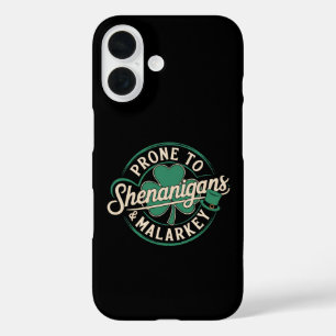Coque Pour iPhone 16 Tendance aux farces et au baratin de la Saint-Patr