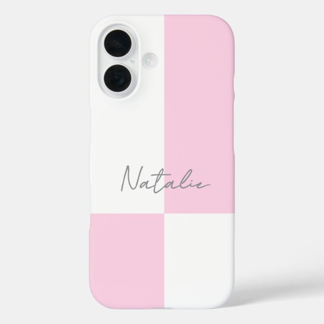 Coques Case-Mate iPhone Tendance Bloqueur de Couleur Chic Personnalisé (Verso)