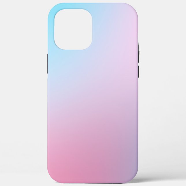 Coques Case-Mate iPhone Tendance Contemporaine Turquoise Rose Bleu (Verso)