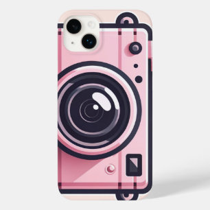 Coque Case-Mate iPhone Tendance Rose Instantané Shoot Appareil Photo 