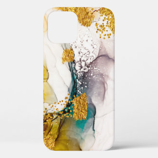 Case-Mate iPhone Case tendresse pastel : tourbillons dorés art.