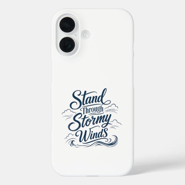 Coques Case-Mate iPhone Tenir face aux vents orageux iPhone / iPad nautiqu (Verso)