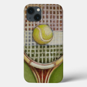 Etui iPhone Case-Mate Tennis Racket with Ball Laying on Court