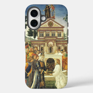 Coque Pour iPhone 16 Tentations du Christ par Sandro Botticelli