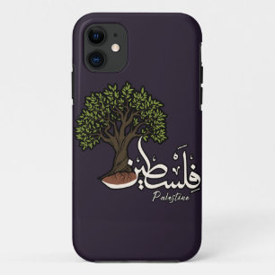 Case-Mate iPhone Case Terme arabe palestinien avec Olivier palestinien