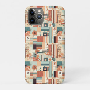 Case-Mate iPhone Case Terracotta sarcelle géométrique florale milieu du 