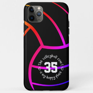 Case-Mate iPhone Case terrain de volley-ball brillant et audacieux mon e