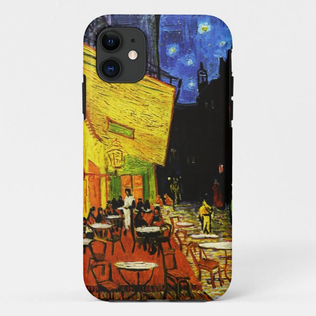 Coques Case-Mate iPhone Terrasse Café Van Gogh Le Soir (Dos)
