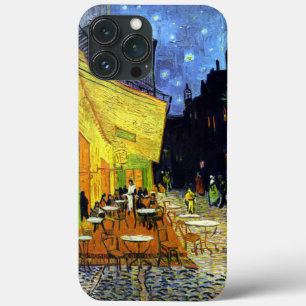 iPhone 13 Pro Max Coque Terrasse de Café la nuit par des beaux-arts de Van