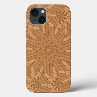 Case-Mate iPhone Case Terrasse - Mosaïque de Sunburst en bois