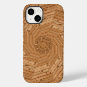 Coque Case-Mate iPhone Terrasse - Mosaïque en bois