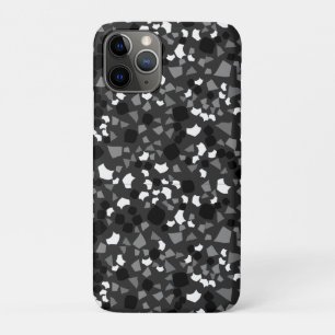 Case-Mate iPhone Case Terrazzo noir et blanc Minimal moderne Coque-Mate