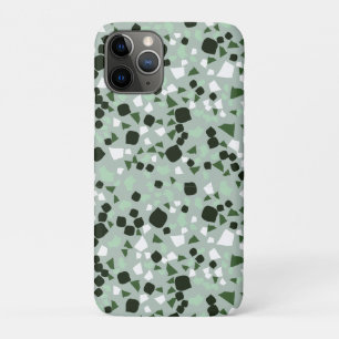 Case-Mate iPhone Case Terrazzo vert et blanc Minimal moderne Coque-Mate