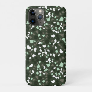 Case-Mate iPhone Case Terrazzo vert et blanc Minimal moderne Coque-Mate