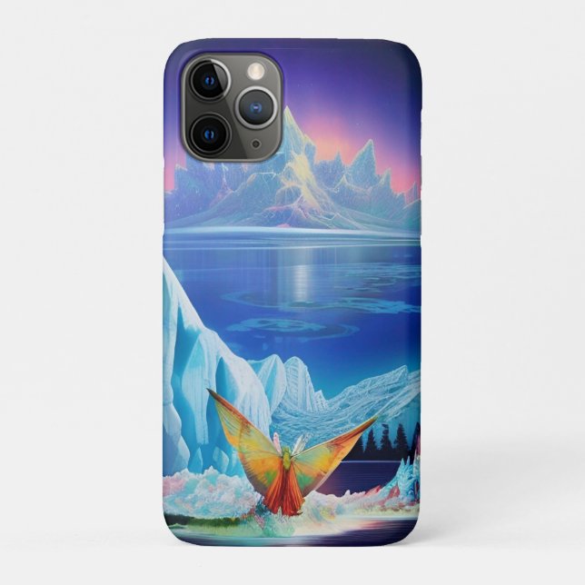 Coques Case-Mate iPhone Terre de glace de fée (Dos)