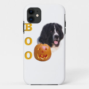 Coque iPhone 11 Terre-Neuve Landseer Halloween Boo
