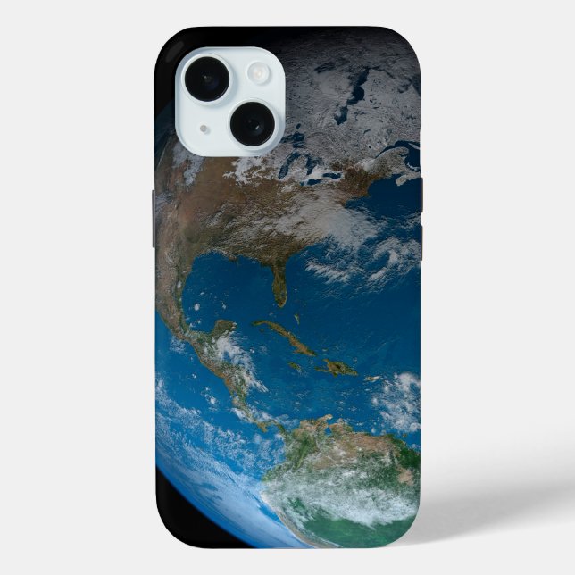 Coques Case-Mate iPhone Terre Pleine Avec Amérique Du Nord Et Du Sud. (Verso)