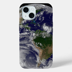 Coque Case-Mate iPhone Terre Pleine Avec Tempêtes Tropicales Dans L'Atlan