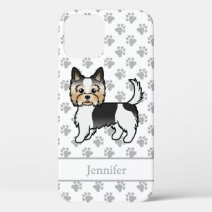 Case-Mate iPhone Case Terrier Biewer / Biewer Yorkie Chien de Dessin Ani