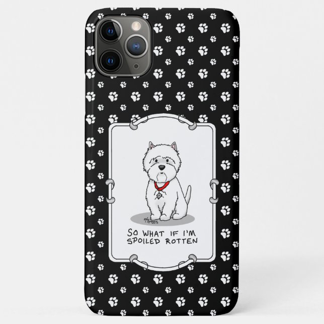 Coques Case-Mate iPhone Terrier blanc de l'Ouest de l'Ouest de l'Ouest de  (Dos)