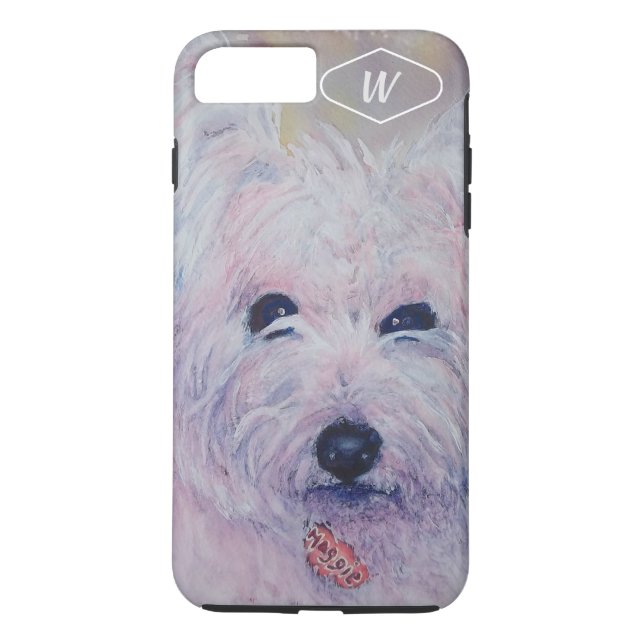 Coques Case-Mate iPhone TERRIER BLANC Ouest (Dos)