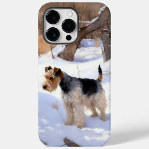 Coque Case-Mate iPhone Terrier Fox Wire Qu'il neige Noël 