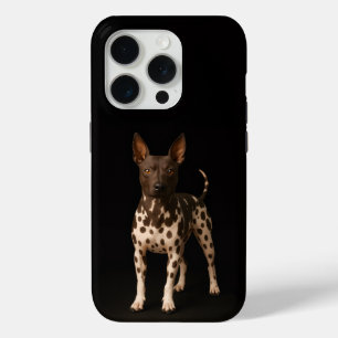 Coque Case-Mate iPhone Terrier nu Black 4 Luxe iPhone 15 Pro Mate