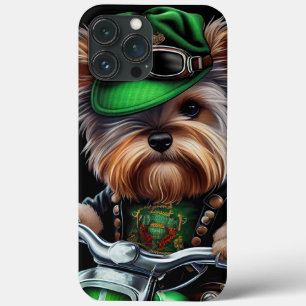 Case-Mate iPhone Case Tervueren Biewer Terrier Chien Conduisant Vélo Sai