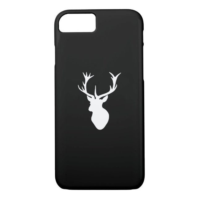 Coques Case-Mate iPhone Tête blanche de mâle (Dos)