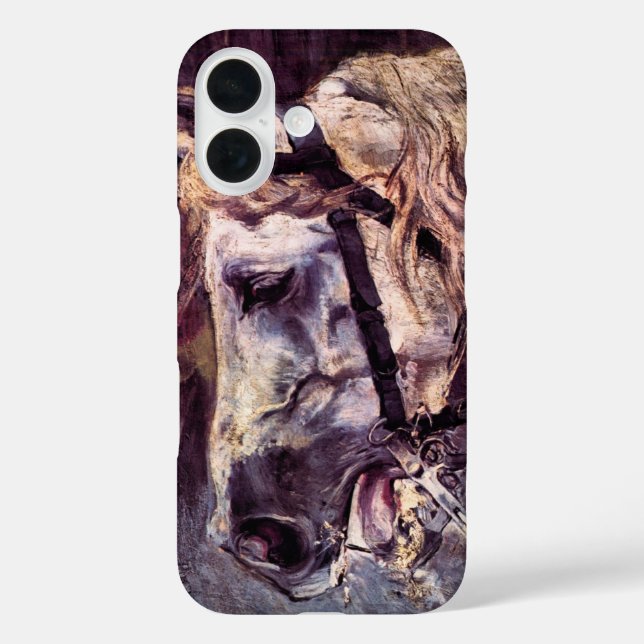 Coques Case-Mate iPhone Tête de cheval par Giovanni Boldini, Art ancien (Verso)