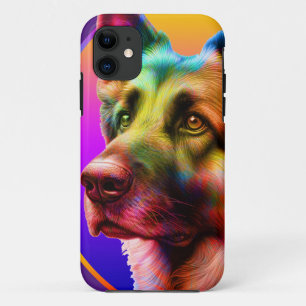 Case-Mate iPhone CASE TÊTE DE CHIEN COLORÉE TENDANCE