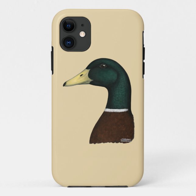 Coques Case-Mate iPhone Tête de Mallard Drake (Dos)