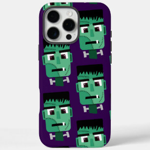 Coque iPhone 16 Pro Max Tête de monstre de Frankenstein