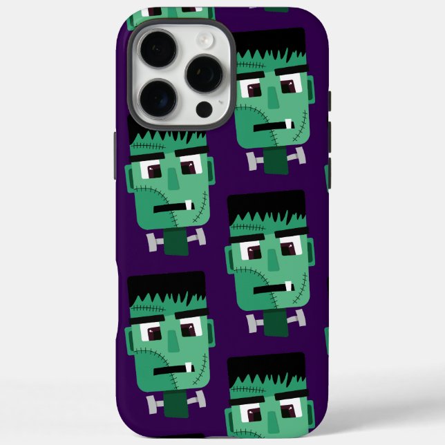 Coques Case-Mate iPhone Tête de monstre de Frankenstein (Verso)