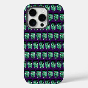 Coque iPhone 16 Pro Tête de monstre de Frankenstein