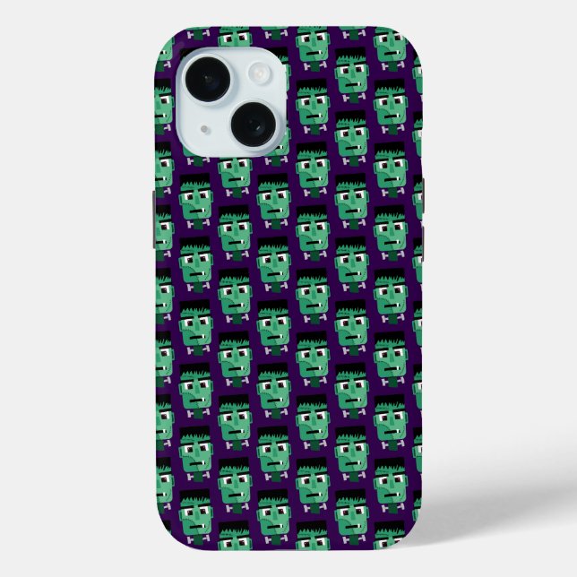 Coques Case-Mate iPhone Tête de monstre de Frankenstein (Verso)