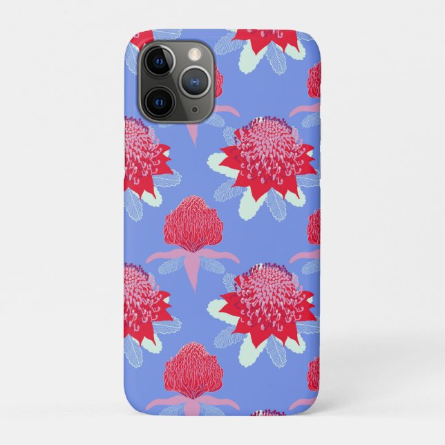 Coques Case-Mate iPhone Tête de waratah (Dos)