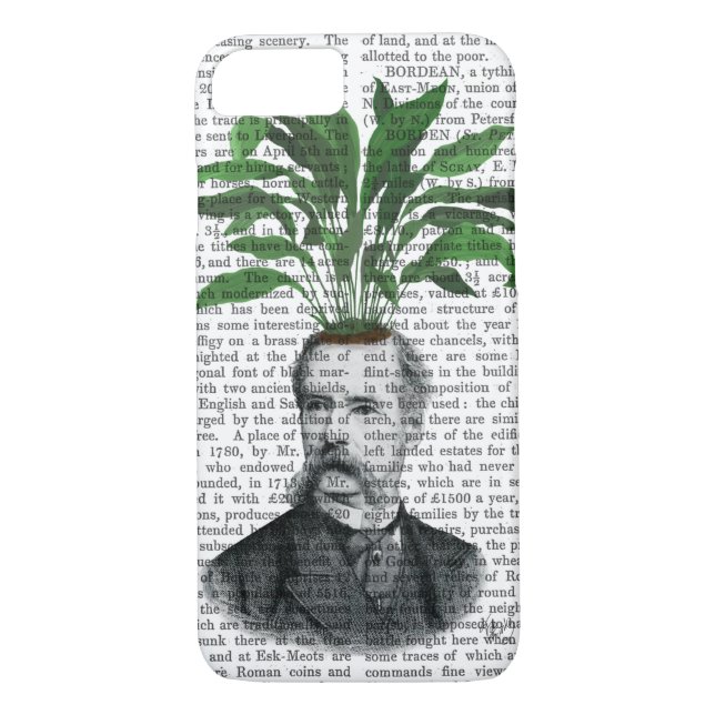 Coques Case-Mate iPhone Tête du Plante Aspidistra (Dos)