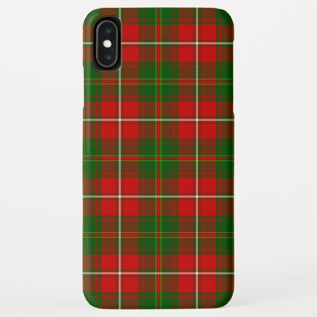 Coques Case-Mate iPhone Tétran rouge vert de foin (Dos)