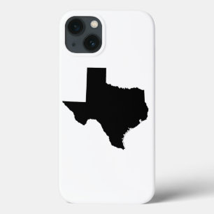 Coques Pour iPhone Texas à Black and White