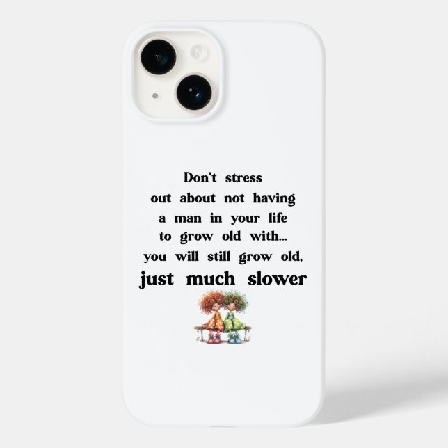 Coques Case-Mate iPhone Texte amusant sur les femmes et les hommes (Verso)