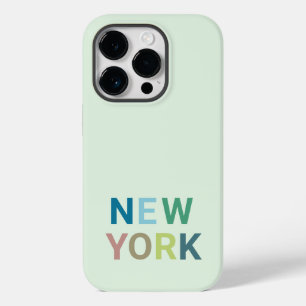 Coque Case-Mate iPhone Texte coloré New York moderne