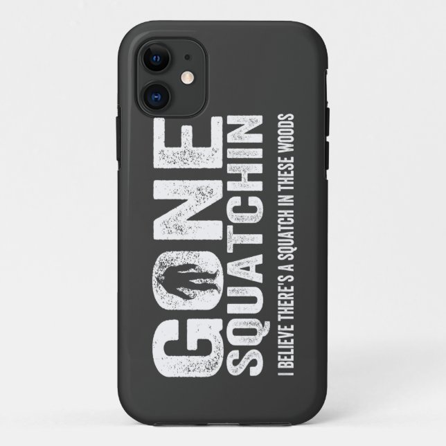 Coques Case-Mate iPhone Texte grunge frais de SQUATCHIN ALLÉ par Bigfoot (Dos)